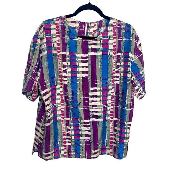 Vintage Sophisticates 100% silk top by Martin - Picture 1 of 8